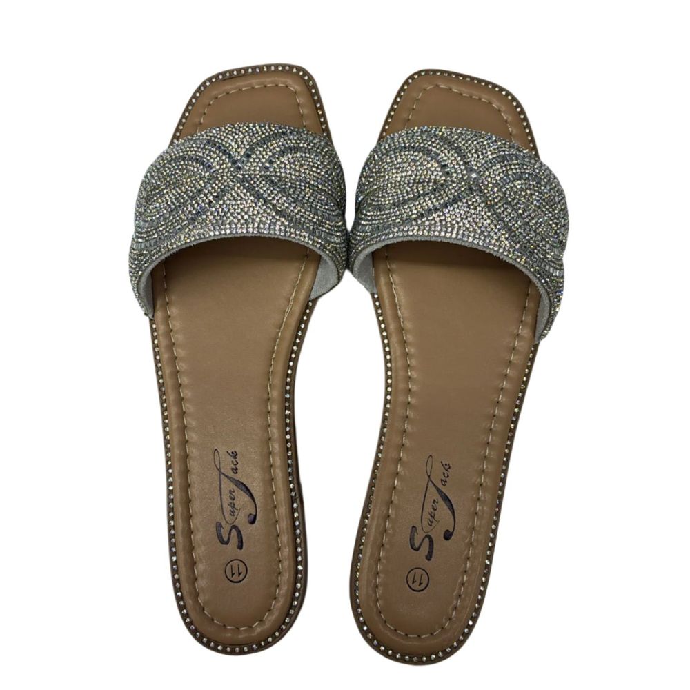 SuperJack Silver Sandal – Style 2581 - Beauty Exchange Beauty Supply