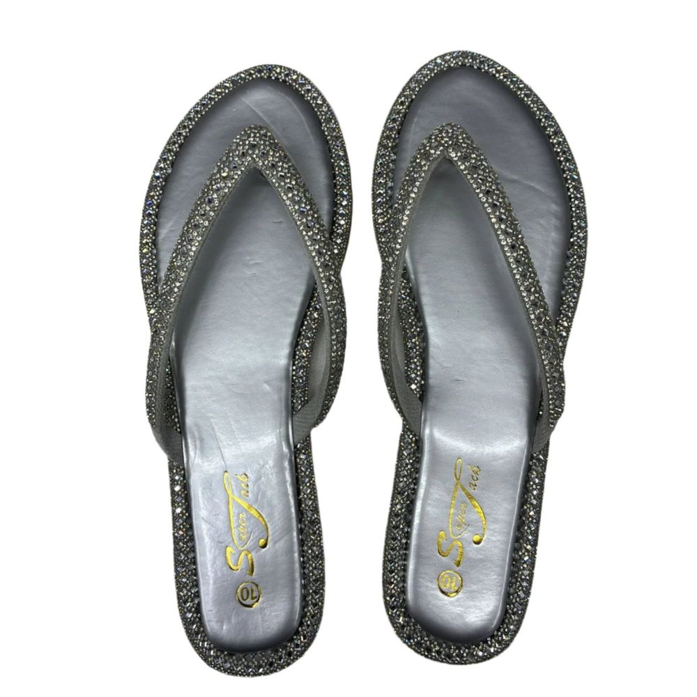 SuperJack Silver Sandal – Style 2591 - Beauty Exchange Beauty Supply