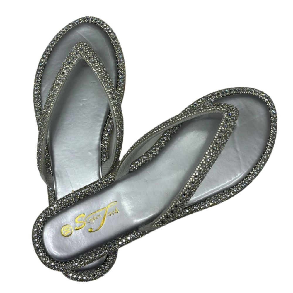 SuperJack Silver Sandal – Style 2591 - Beauty Exchange Beauty Supply
