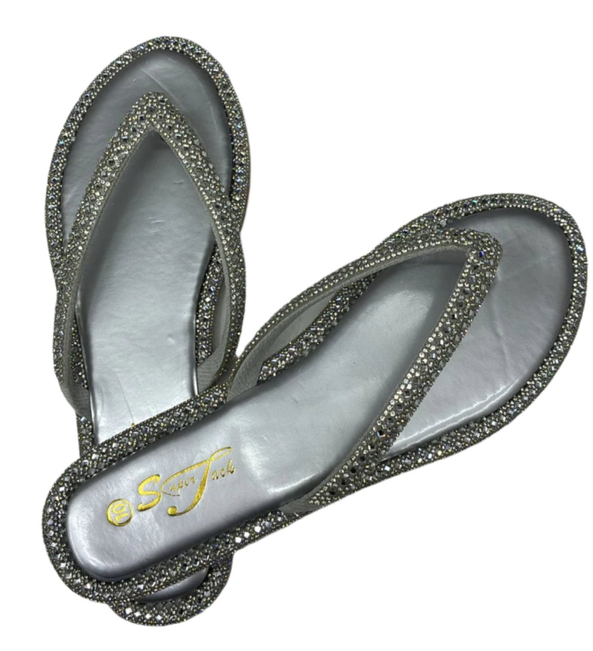 SuperJack Silver Sandal – Style 2591 - Beauty Exchange Beauty Supply