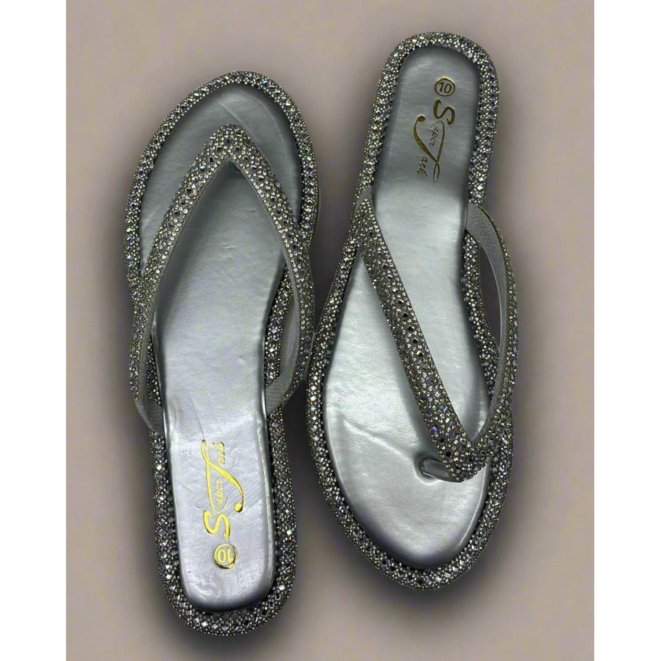SuperJack Silver Sandal – Style 2591 - Beauty Exchange Beauty Supply