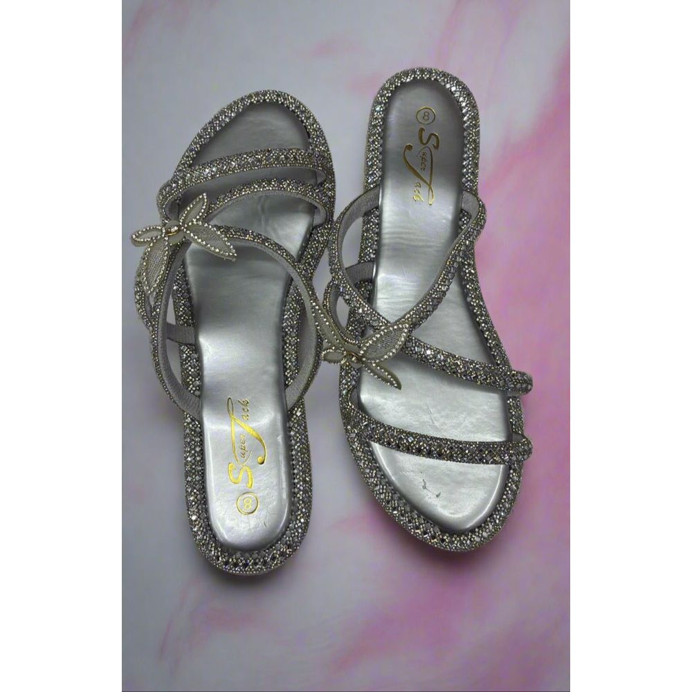 SuperJack Silver Sandal – Style 2592 - Beauty Exchange Beauty Supply