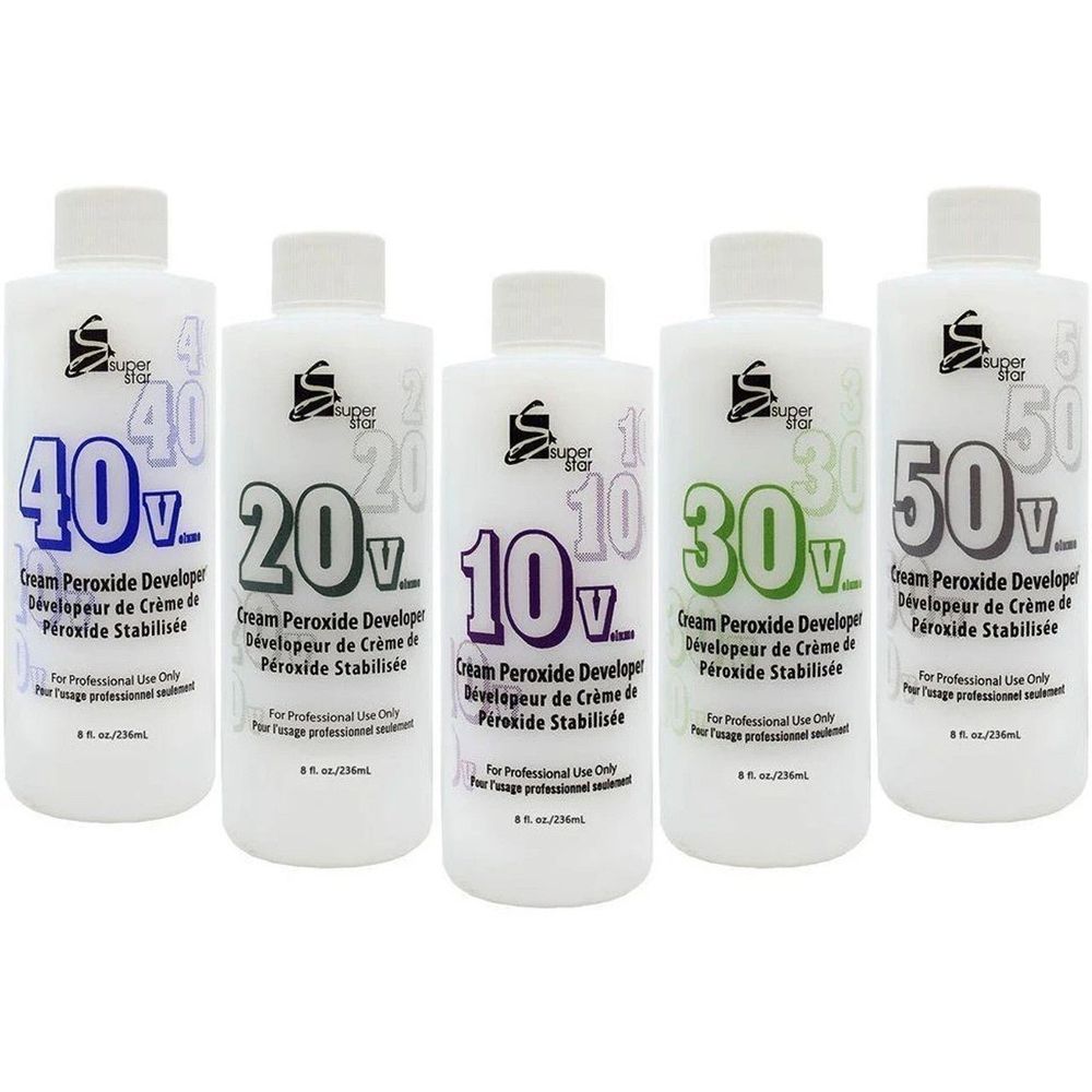 Superstar Crème Peroxide Developer – Multiple Volumes & Sizes - Beauty Exchange Beauty Supply