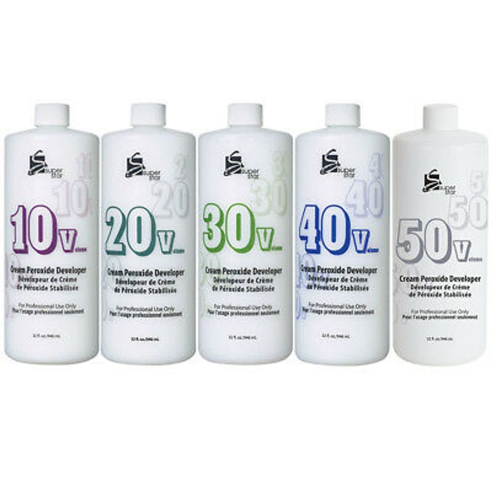 Superstar Crème Peroxide Developer – Multiple Volumes & Sizes - Beauty Exchange Beauty Supply