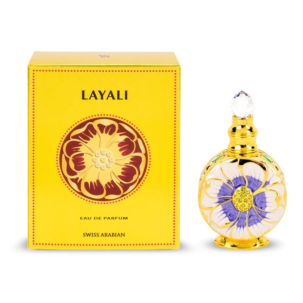 Swiss Arabian Layali Luxury Eau De Parfum Spray – 15ml - Beauty Exchange Beauty Supply