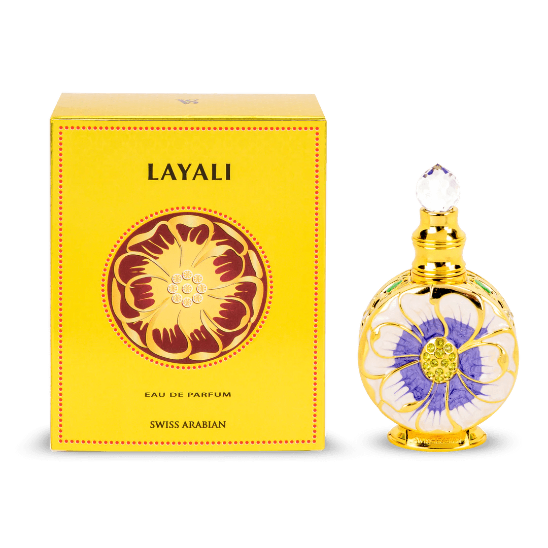Swiss Arabian Layali Luxury Eau De Parfum Spray – 15ml - Beauty Exchange Beauty Supply