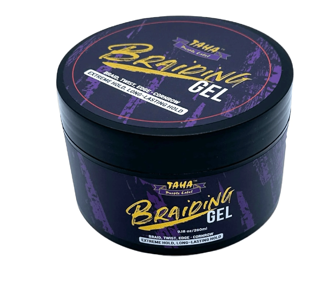 Taha Braiding Gel Purple Label - Beauty Exchange Beauty Supply