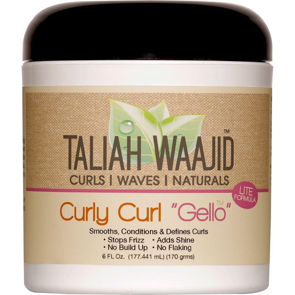 Taliah Waajid Curly Curl Gelo - 6 Oz | Conditioning & Hydrating Styling Gel for Defined Curls - Beauty Exchange Beauty Supply