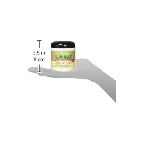 Taliah Waajid Curly Curl Gelo - 6 Oz | Conditioning & Hydrating Styling Gel for Defined Curls - Beauty Exchange Beauty Supply