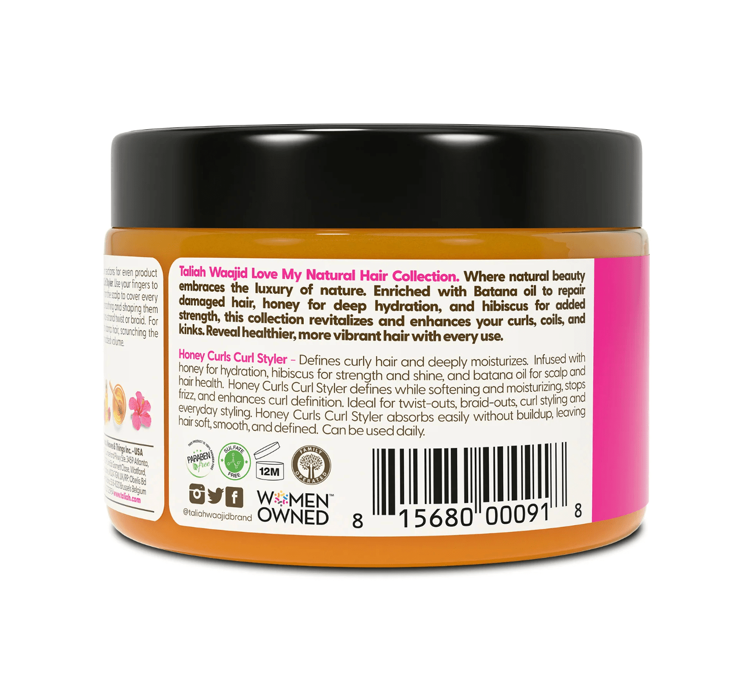 Taliah Waajid Honey Curls Curl Styler – 12 oz - Beauty Exchange Beauty Supply