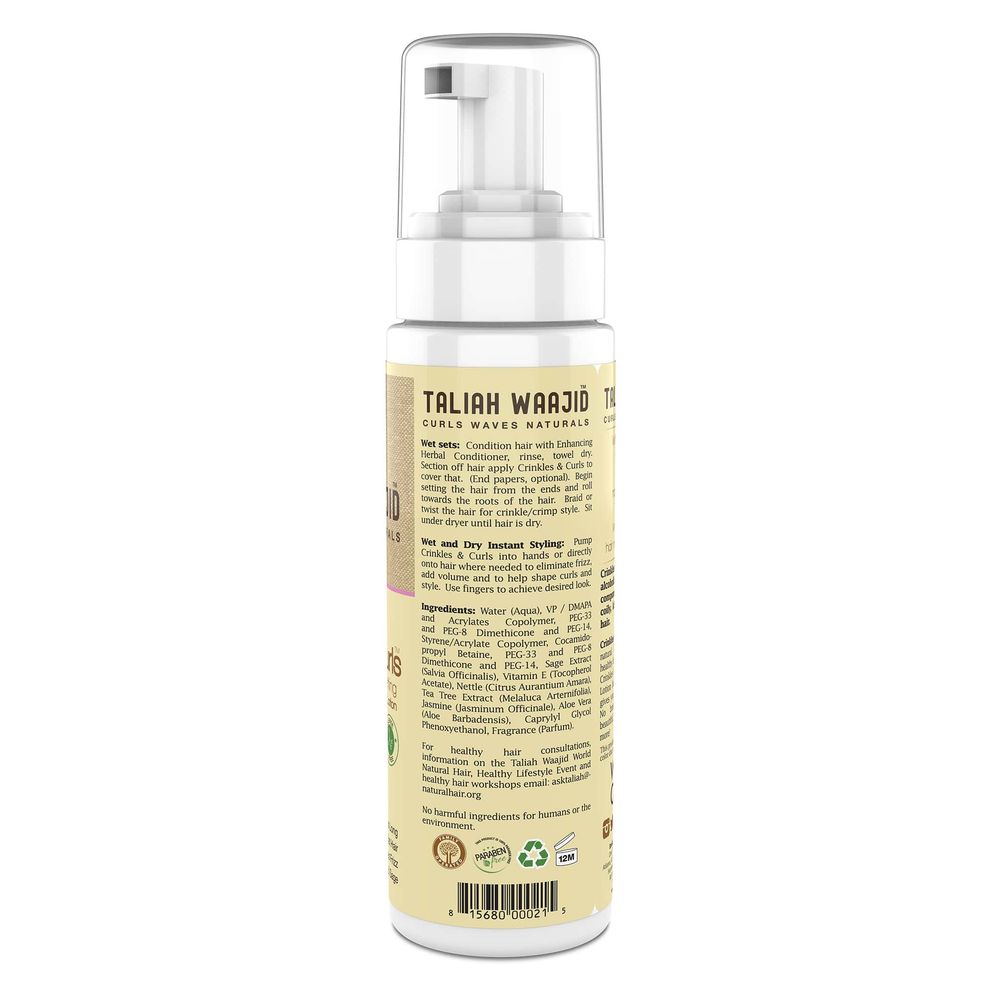 Taliah Waajid Scalp Braid Spray & Crinkles & Curls – 8 oz - Beauty Exchange Beauty Supply