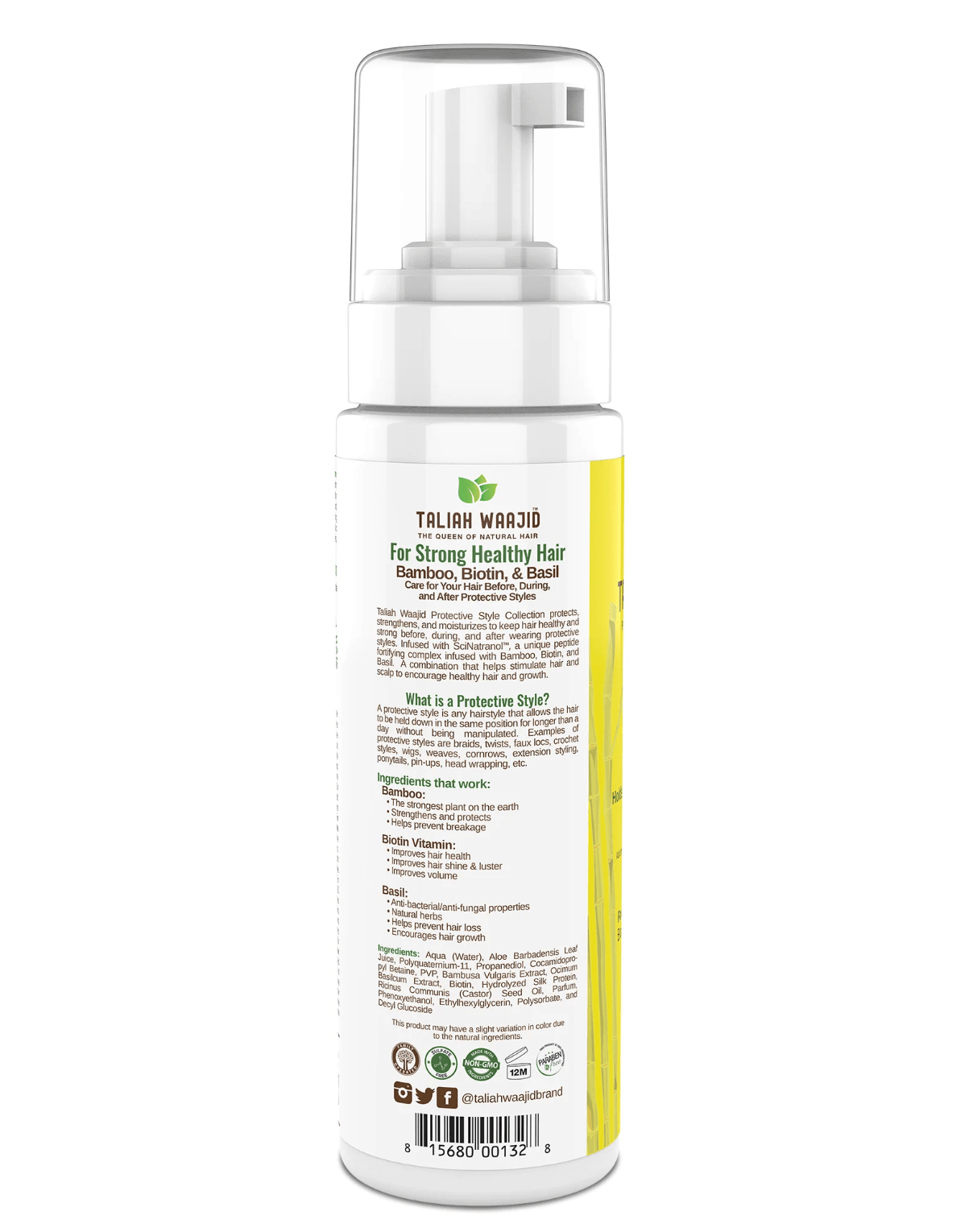 Taliah Waajid Setting Mousse – 8oz - Beauty Exchange Beauty Supply