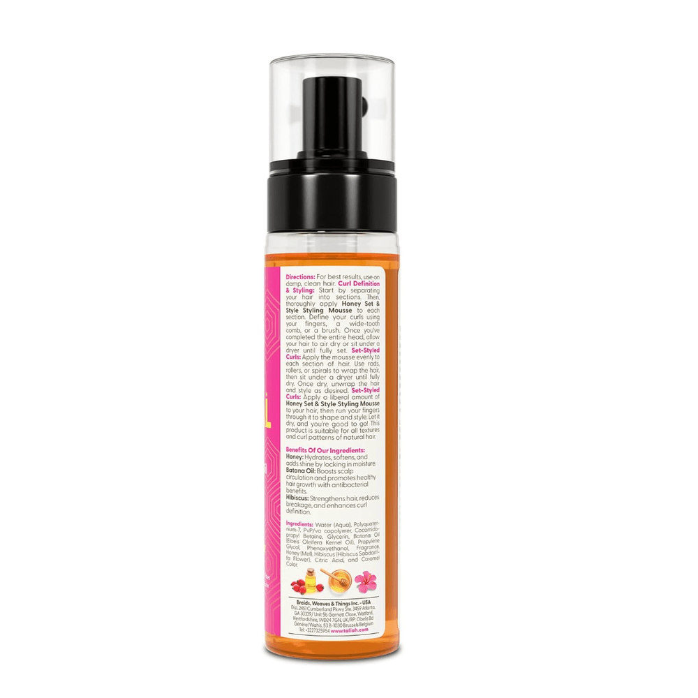 Taliah Waajid Setting Mousse – 8oz - Beauty Exchange Beauty Supply