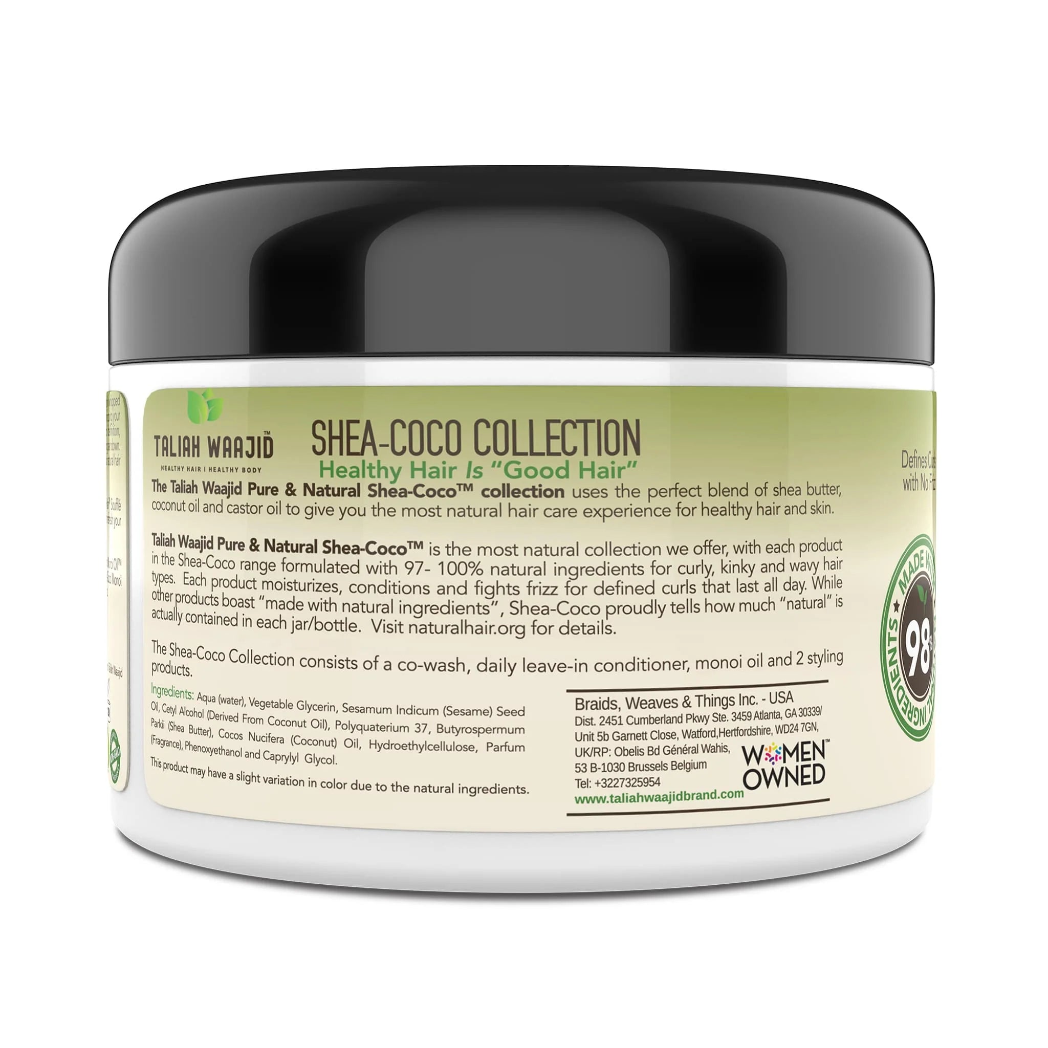 Taliah Waajid Shea - Coco Curly Hair Soufflé – 8oz - Beauty Exchange Beauty Supply