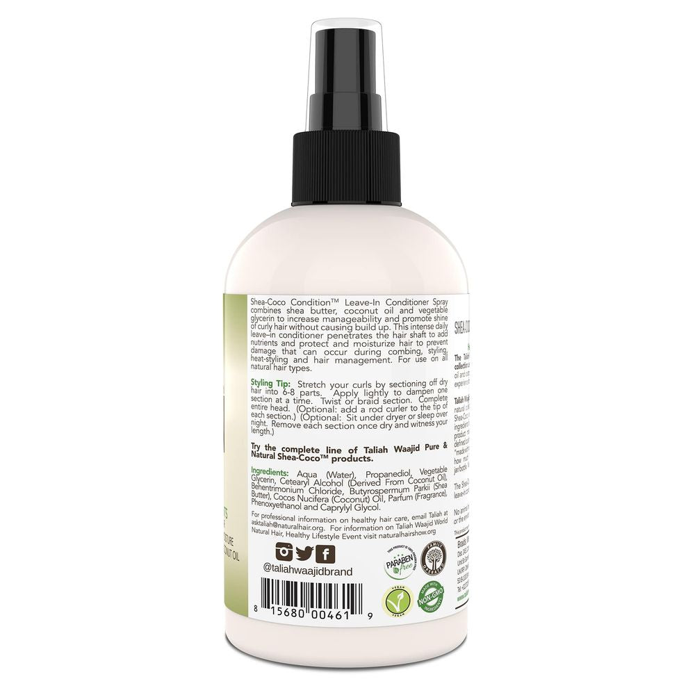 Taliah Waajid Shea - Coco Leave - In Conditioner – 8oz - Beauty Exchange Beauty Supply