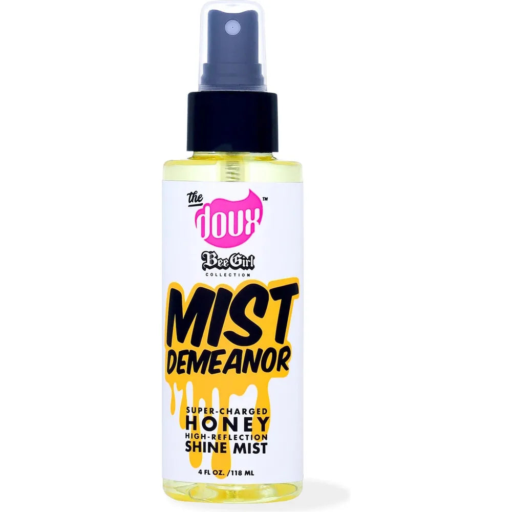 The Doux Bee - Girl Mist Demeanor Shine Mist | Frizz - Fighting, Gloss - Boosting Finishing Spray for All Hair Types – 4 oz - Beauty Exchange Beauty Supply