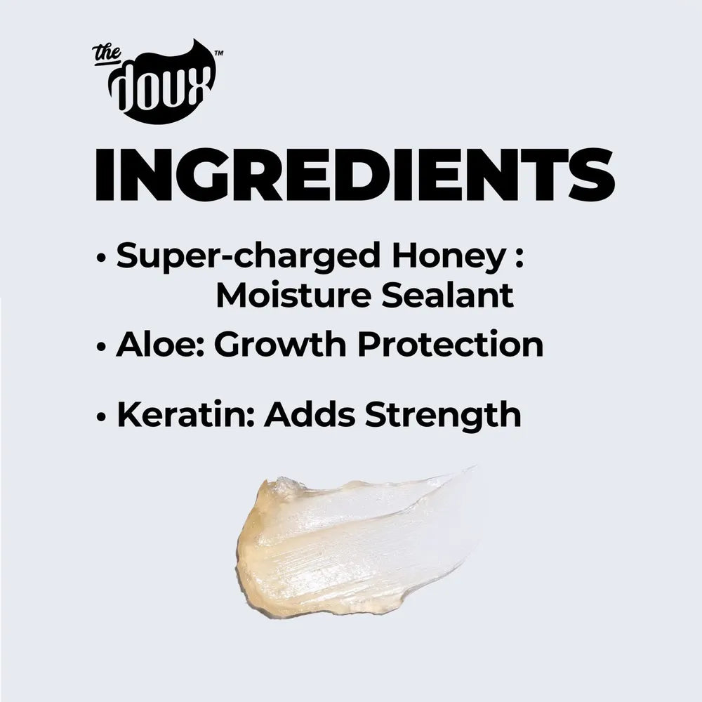 The Doux Bee Girl Push It Edge Gel | Moisturizing Edge Control for Frizz - Free Hold – All Hair Types – 2 oz - Beauty Exchange Beauty Supply