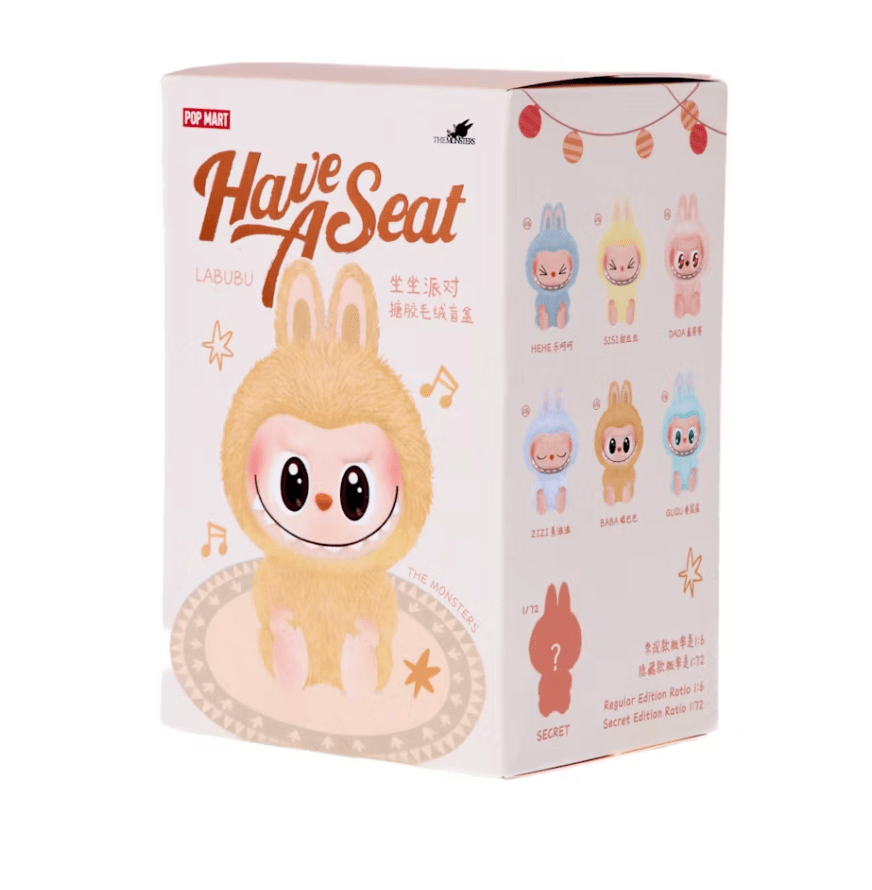 The Labubu Have a Seat Vinyl Plush - Blind Box - Beauty Exchange Beauty Supply