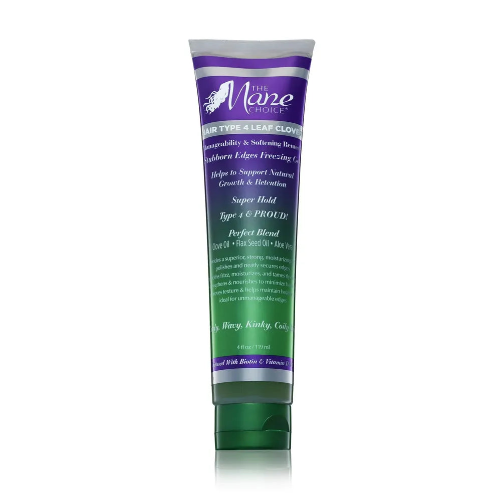 The Mane Choice 4 Leaf Clover Edge Control Gel – 4 oz - Beauty Exchange Beauty Supply