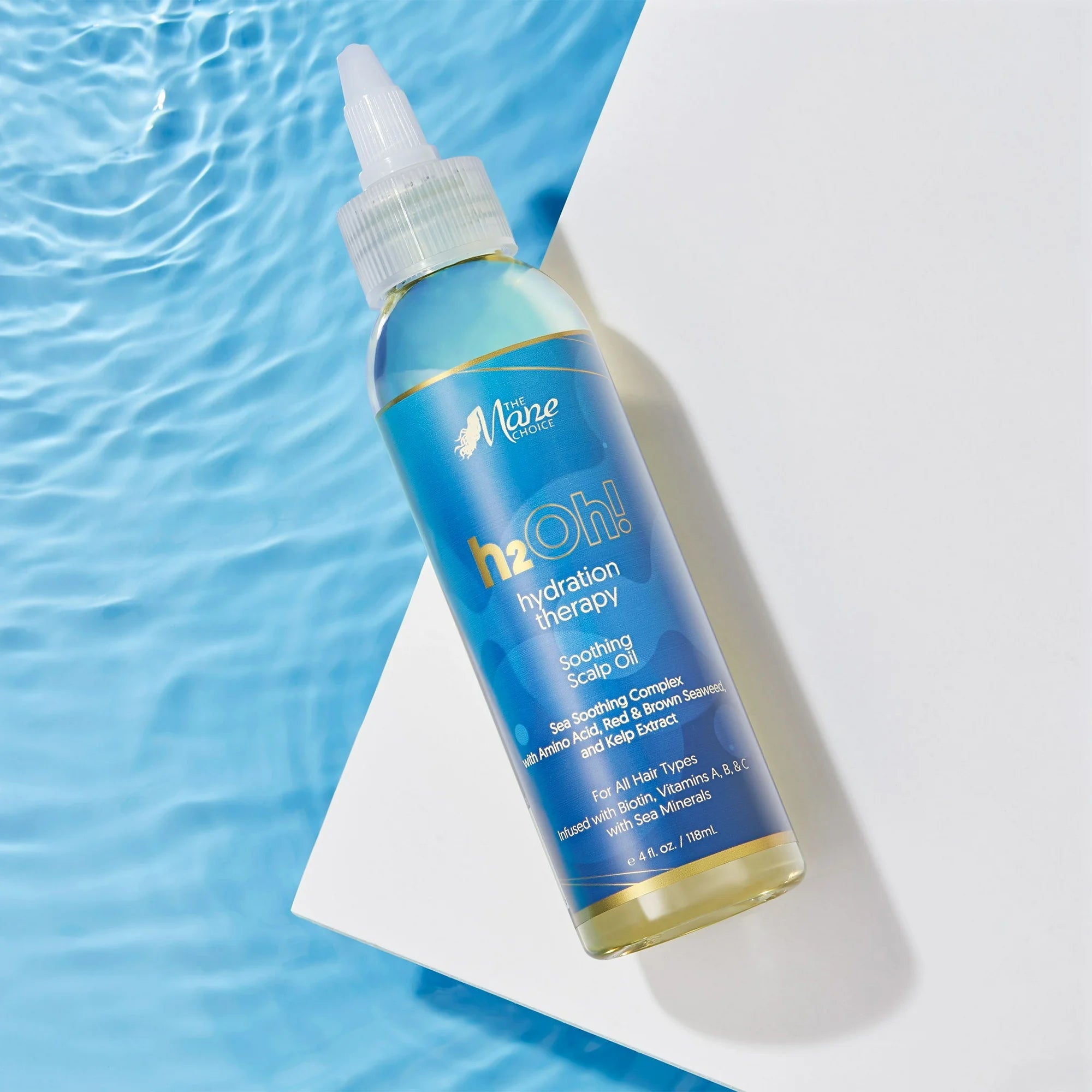 The Mane Choice H2Oh! Soothing Scalp Oil – 4 oz - Beauty Exchange Beauty Supply