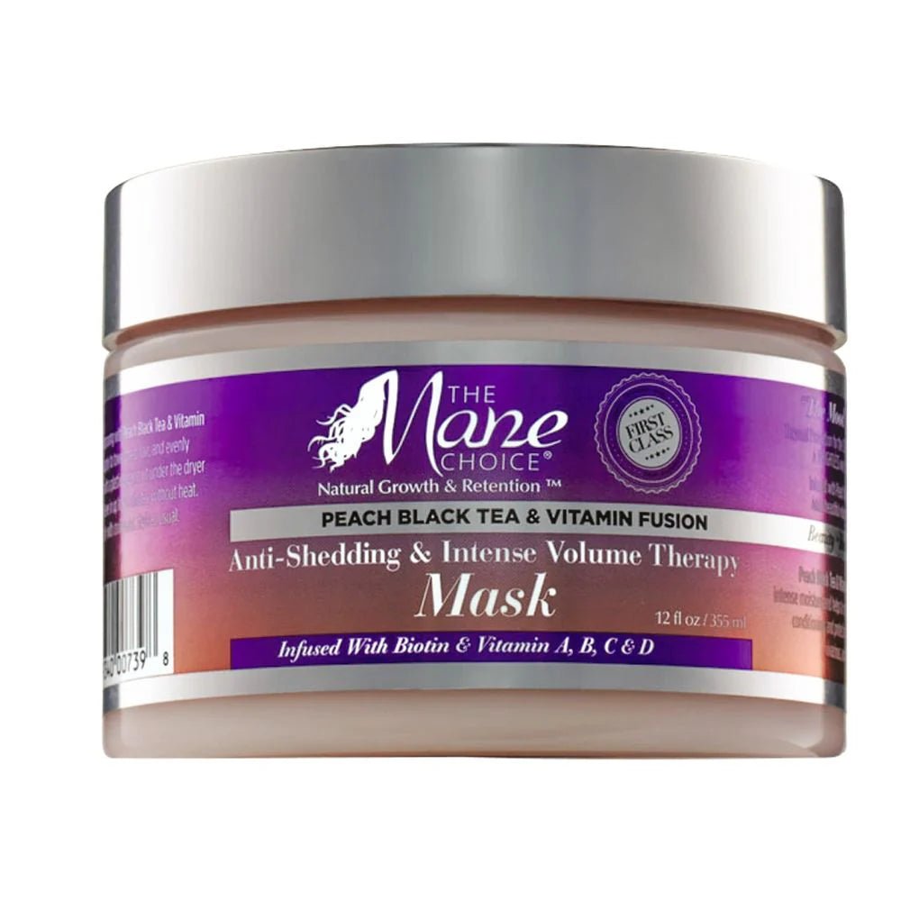 The Mane Choice Peach Black Tea Vitamin Fusion Mask – 12 oz - Beauty Exchange Beauty Supply