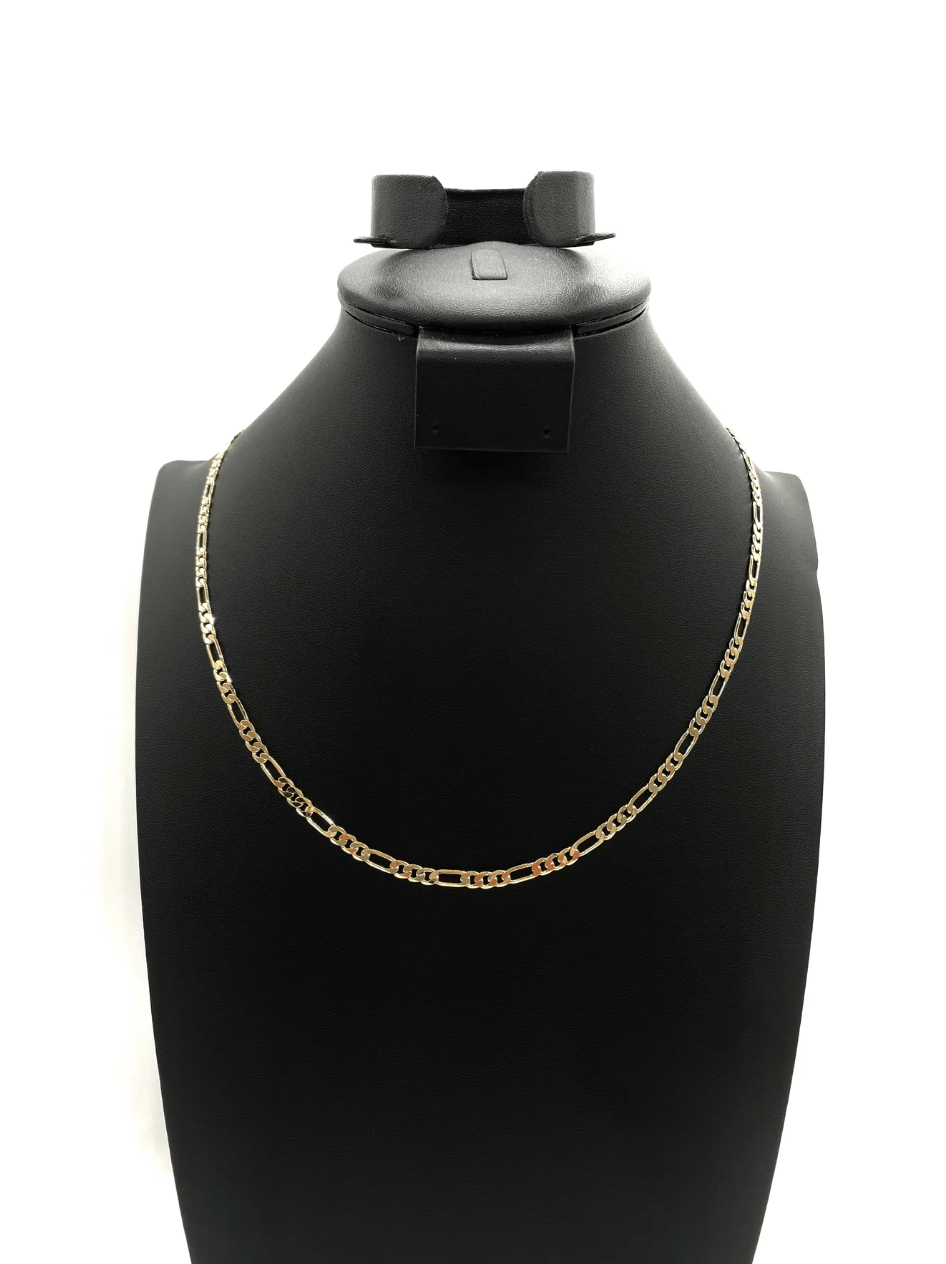 The One Jewelry 14K Chain Flat Cuban Necklace - Gold - Beauty Exchange Beauty Supply