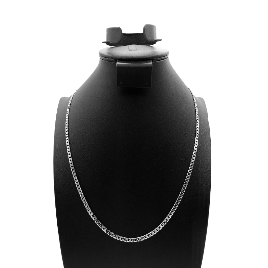 The One Jewelry 14K Chain Necklace - Silver - Beauty Exchange Beauty Supply