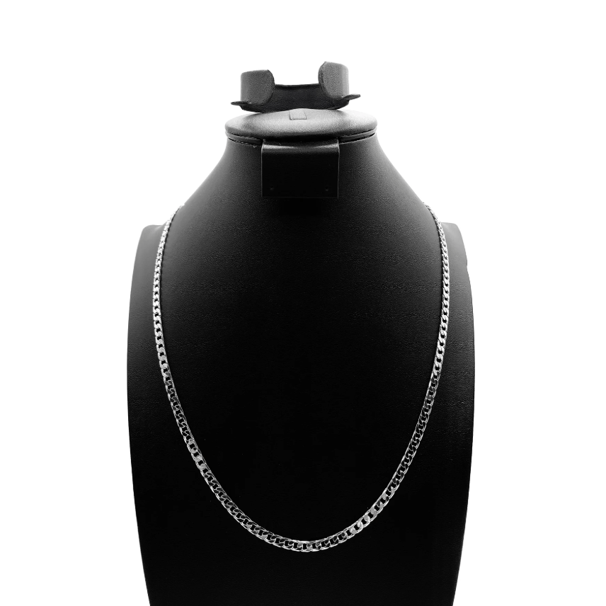 The One Jewelry 14K Chain Necklace - Silver - Beauty Exchange Beauty Supply