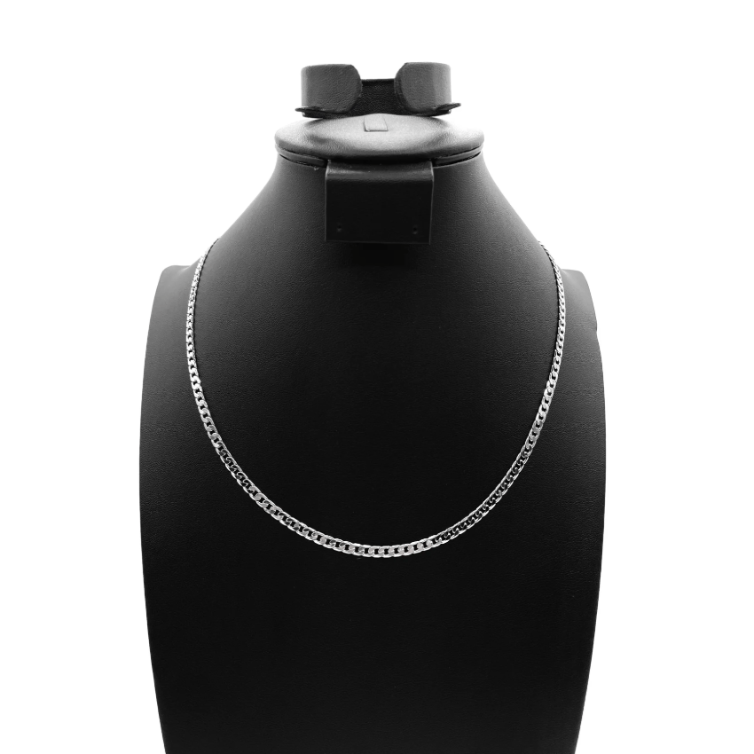 The One Jewelry 14K Chain Necklace - Silver - Beauty Exchange Beauty Supply