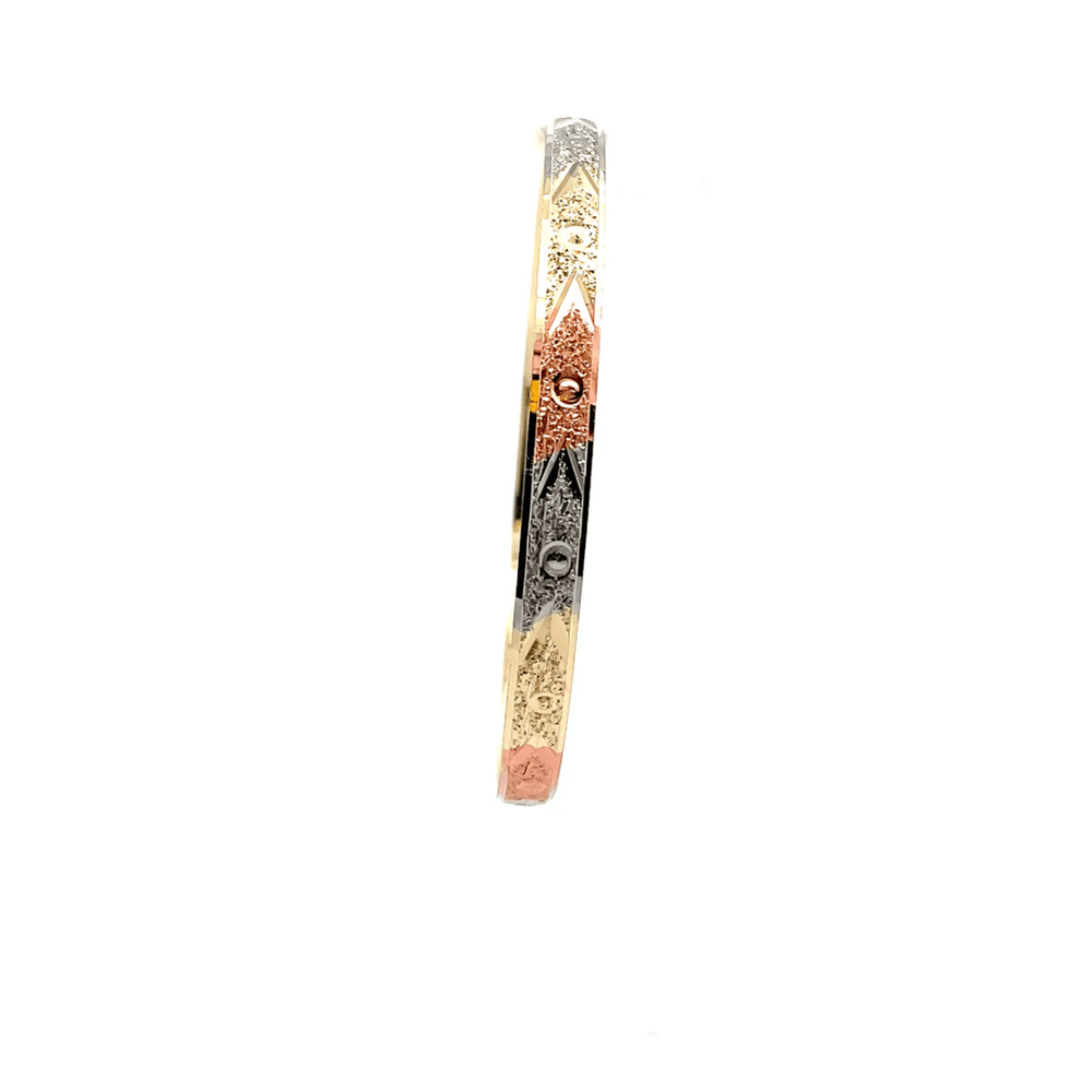 The One Jewelry 14k Indian Bangle Bracelet - Beauty Exchange Beauty Supply