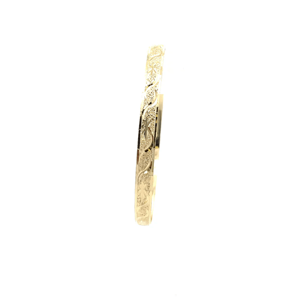 The One Jewelry 14k Indian Bangle Bracelet - Beauty Exchange Beauty Supply