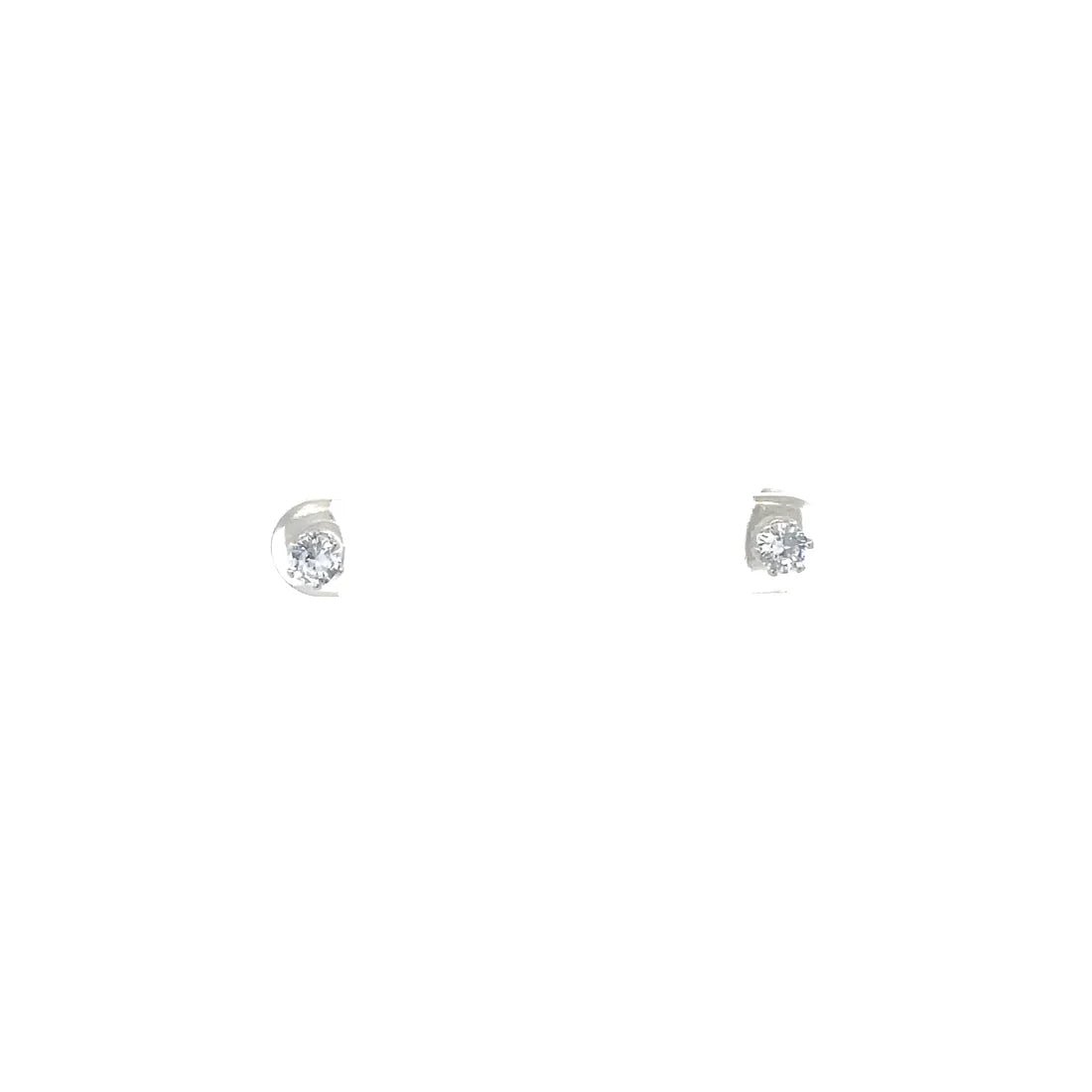 The One Jewelry Cubic Zirconia Round Earrings - Beauty Exchange Beauty Supply