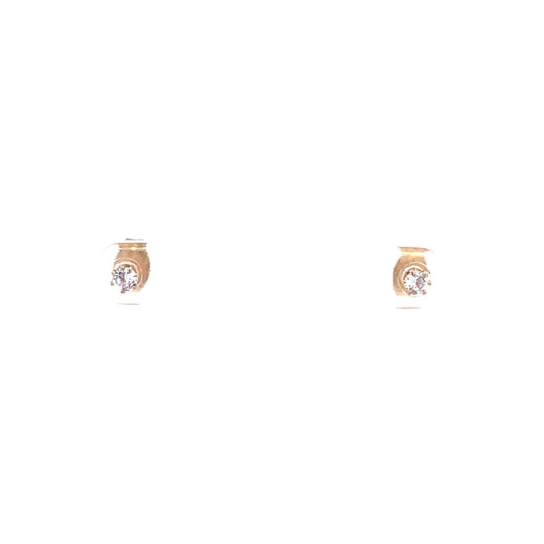The One Jewelry Cubic Zirconia Round Earrings - Beauty Exchange Beauty Supply