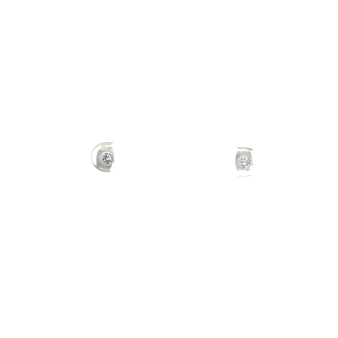 The One Jewelry Cubic Zirconia Round Earrings - Beauty Exchange Beauty Supply