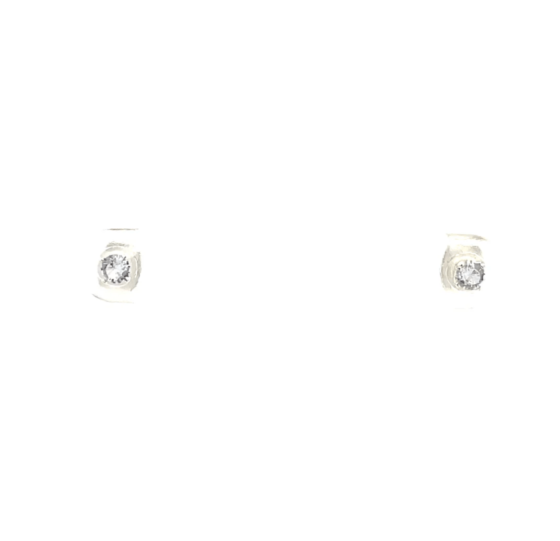 The One Jewelry Floor Cubic Zirconia Earrings - Round - Beauty Exchange Beauty Supply