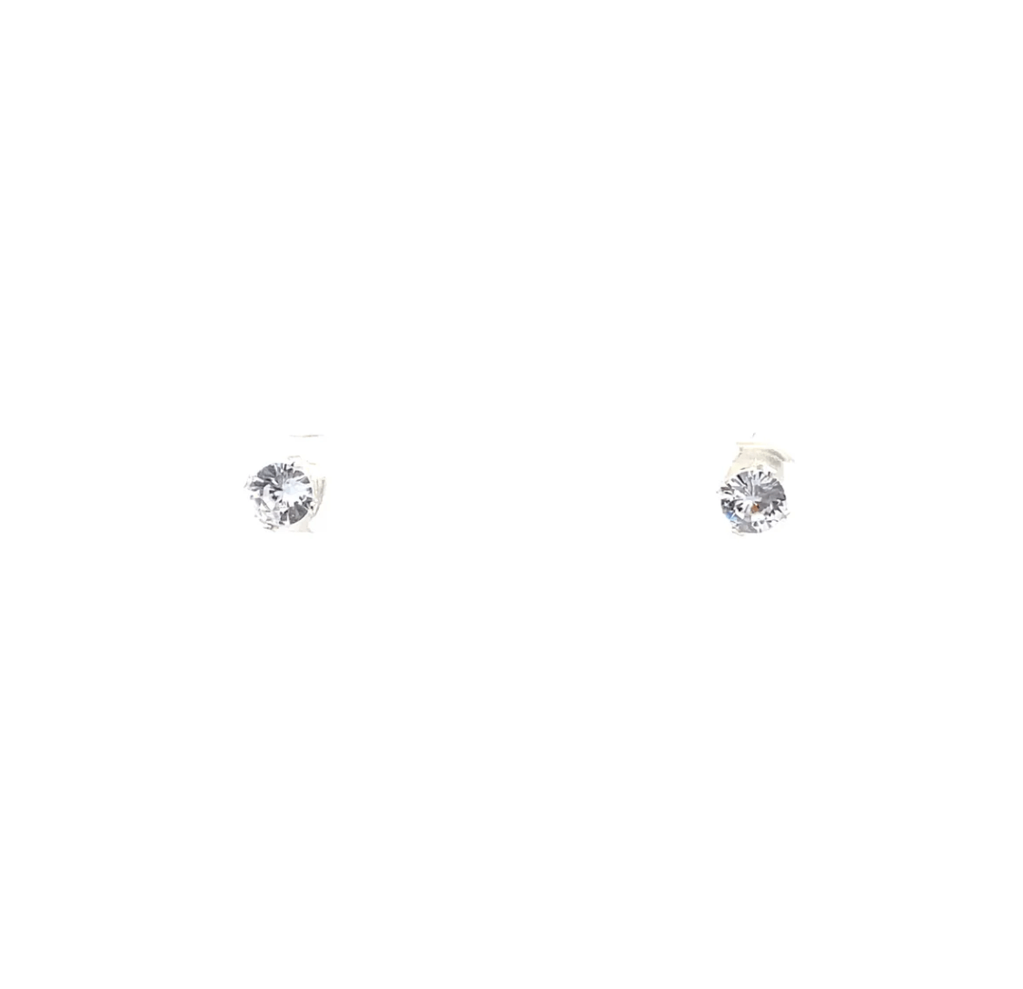 The One Jewelry Floor Cubic Zirconia Earrings - Round - Beauty Exchange Beauty Supply