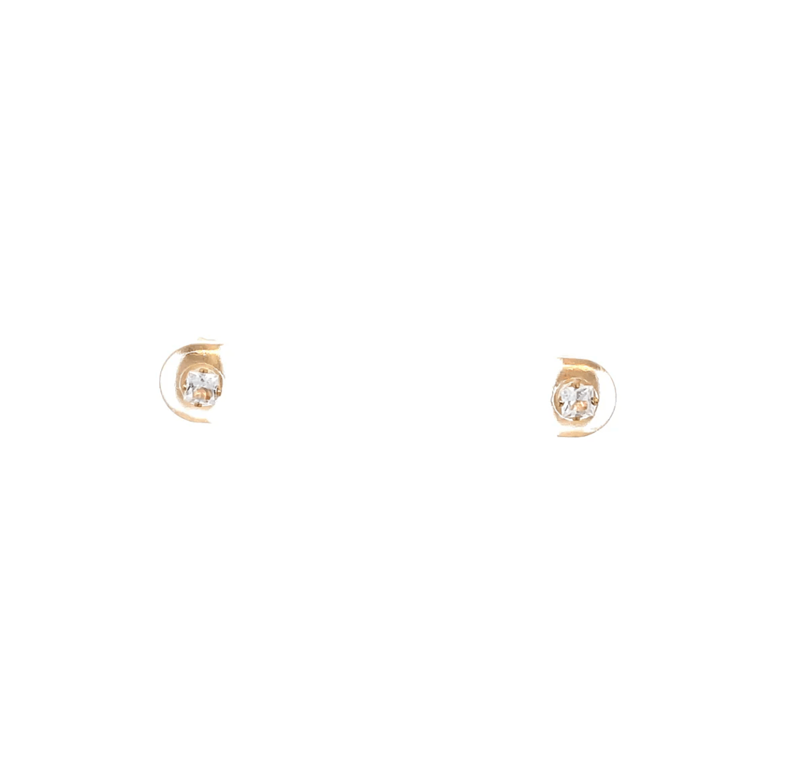 The One Jewelry Floor Cubic Zirconia Earrings - Square - Beauty Exchange Beauty Supply