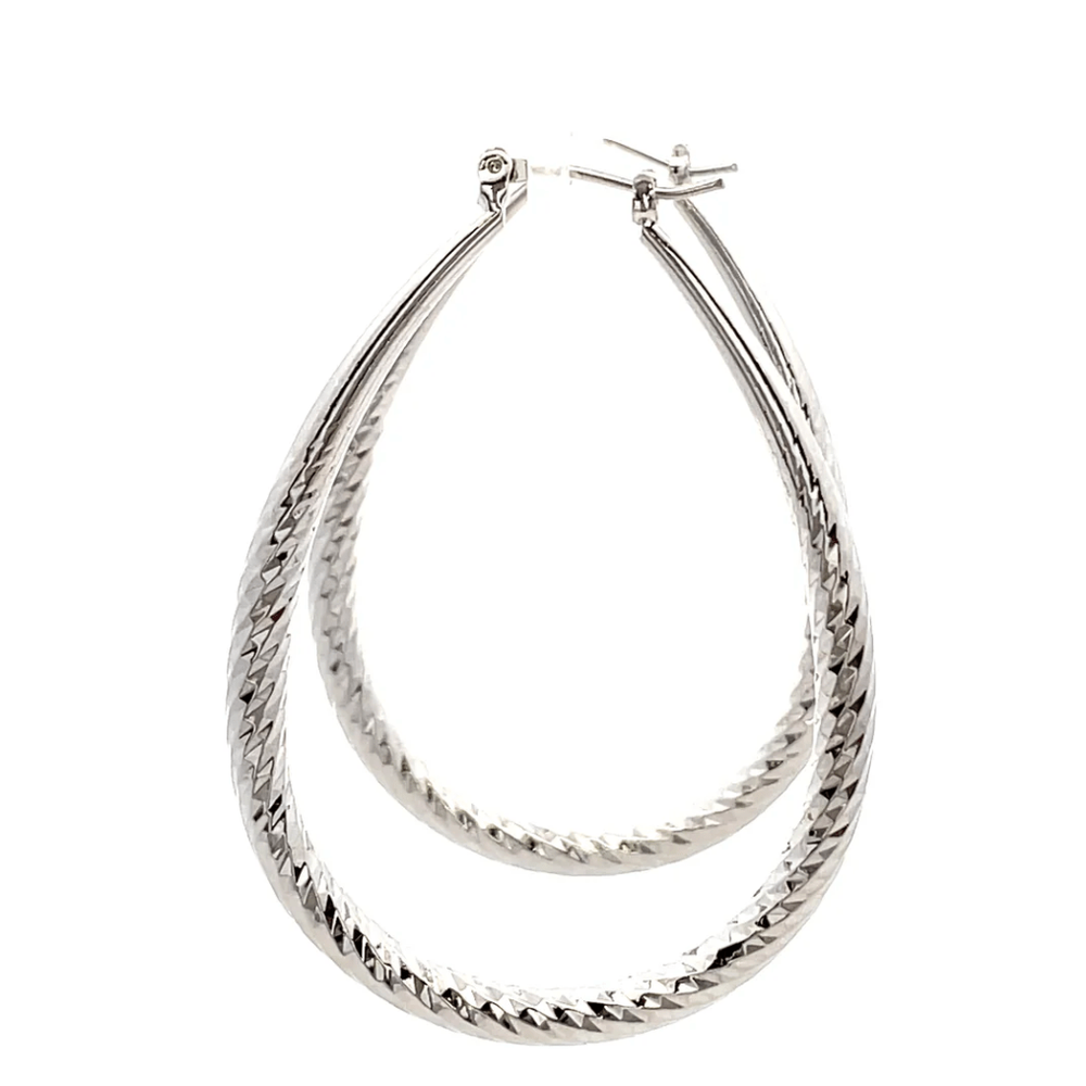The One Jewelry Hollow Design Earring - Oval - Beauty Exchange Beauty Supply