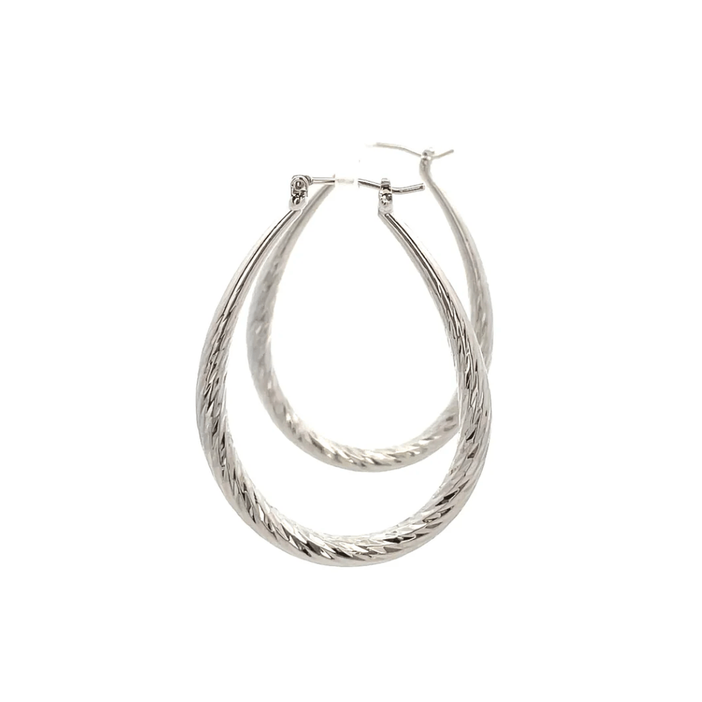 The One Jewelry Hollow Design Earring - Oval - Beauty Exchange Beauty Supply