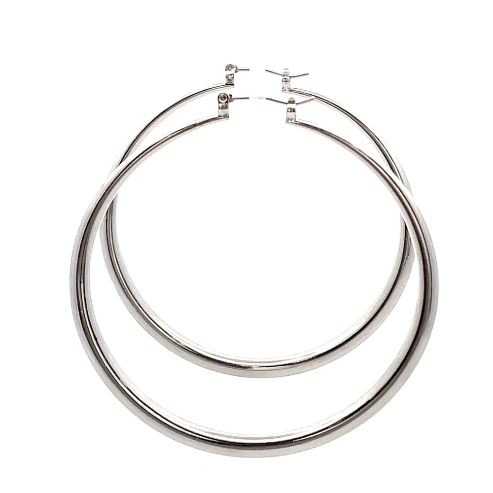 The One Jewelry Hollow Design Earring - Plain - Beauty Exchange Beauty Supply