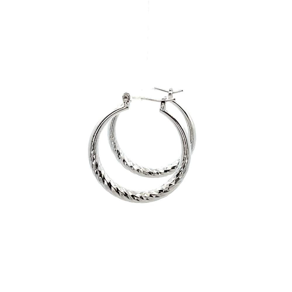 The One Jewelry Hollow Design Earring - Round - Beauty Exchange Beauty Supply