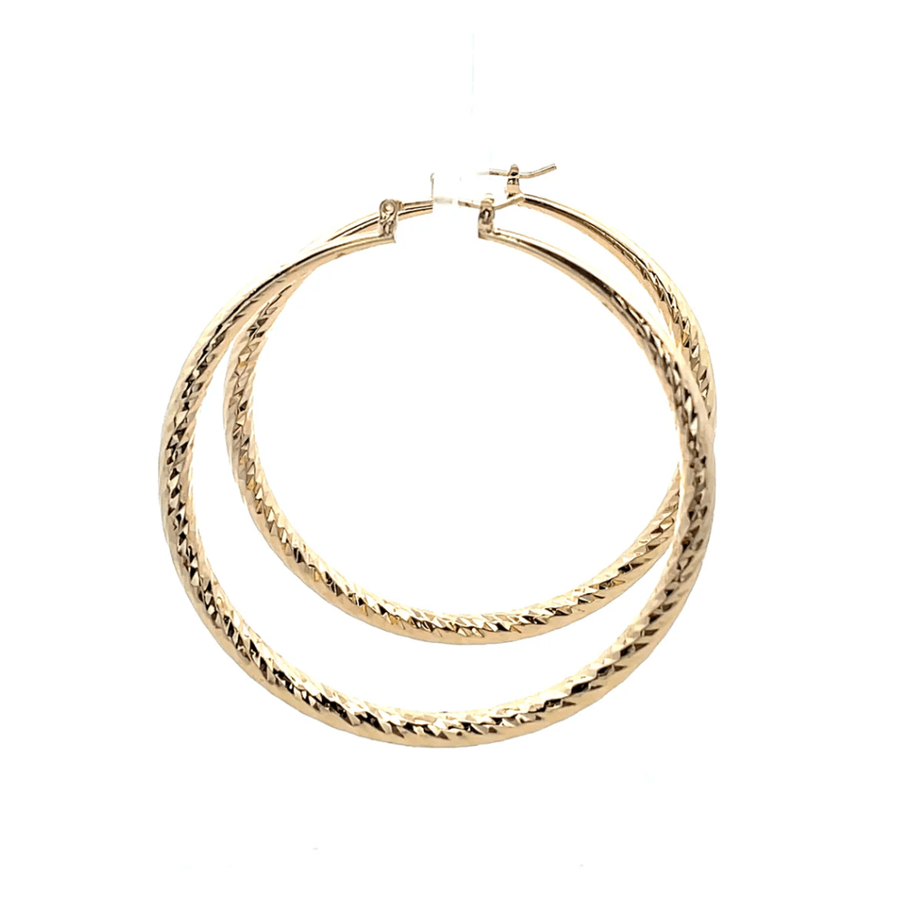 The One Jewelry Hollow Design Earring - Round - Beauty Exchange Beauty Supply