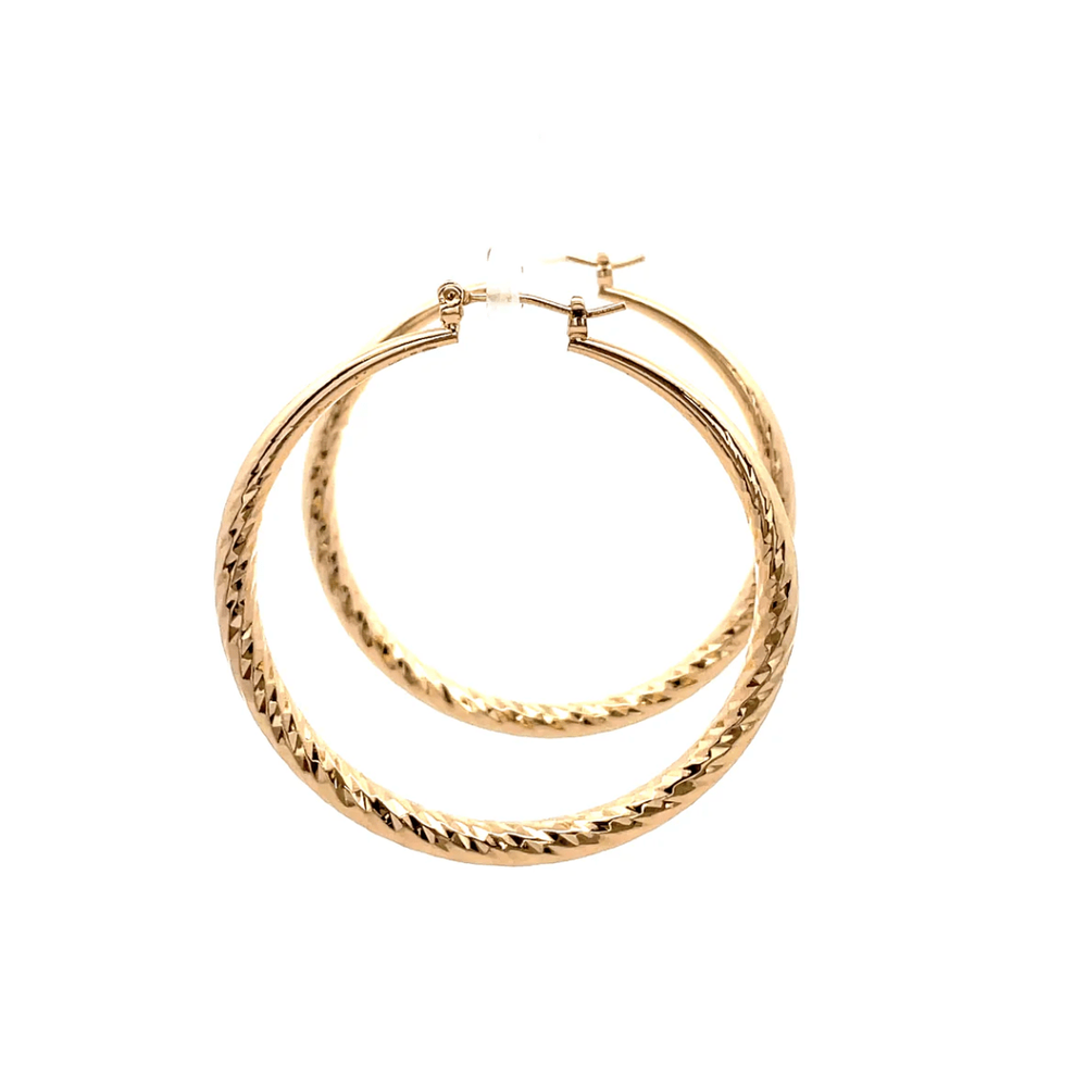 The One Jewelry Hollow Design Earring - Round - Beauty Exchange Beauty Supply