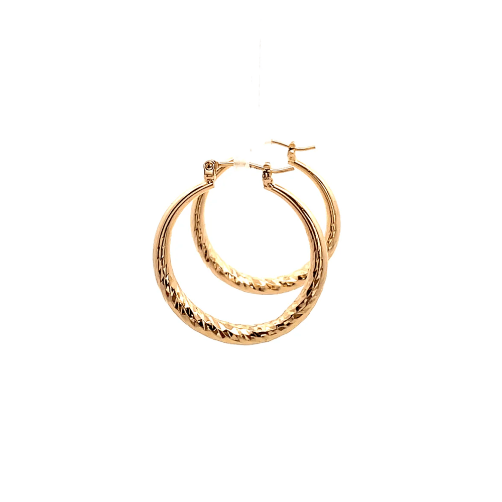 The One Jewelry Hollow Design Earring - Round - Beauty Exchange Beauty Supply