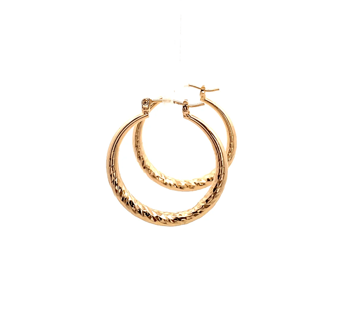The One Jewelry Hollow Design Earring - Round - Beauty Exchange Beauty Supply