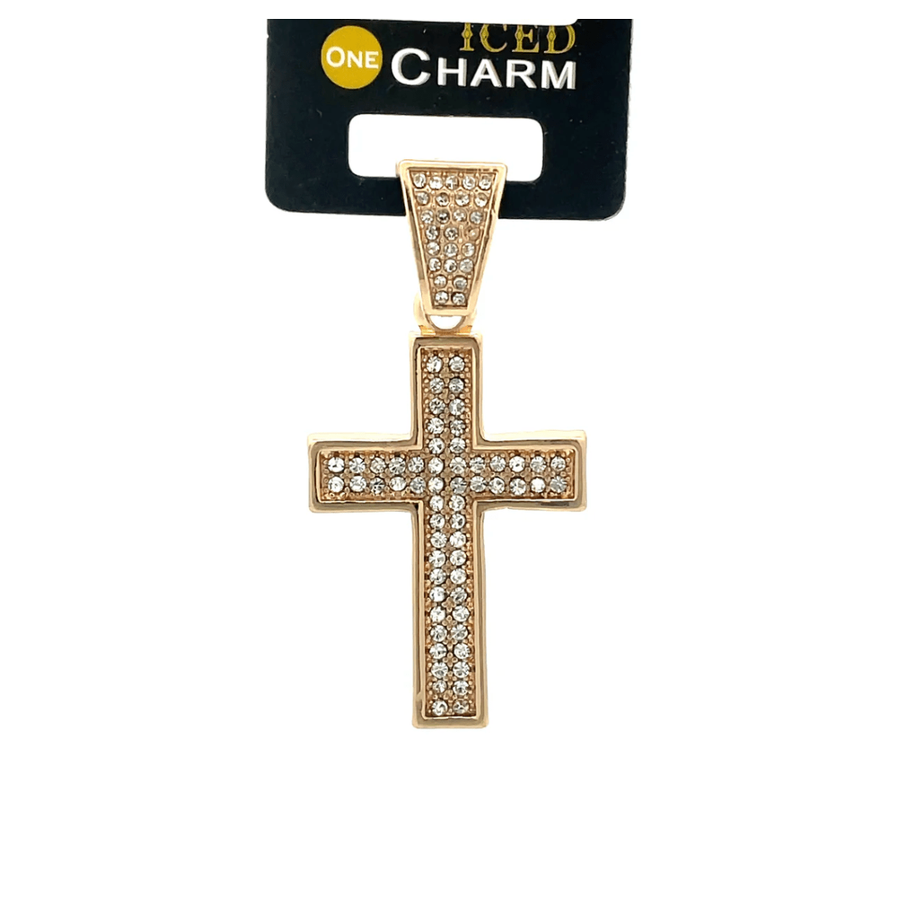 The One Jewelry Iced Charms - Gold Designs - Beauty Exchange Beauty Supply