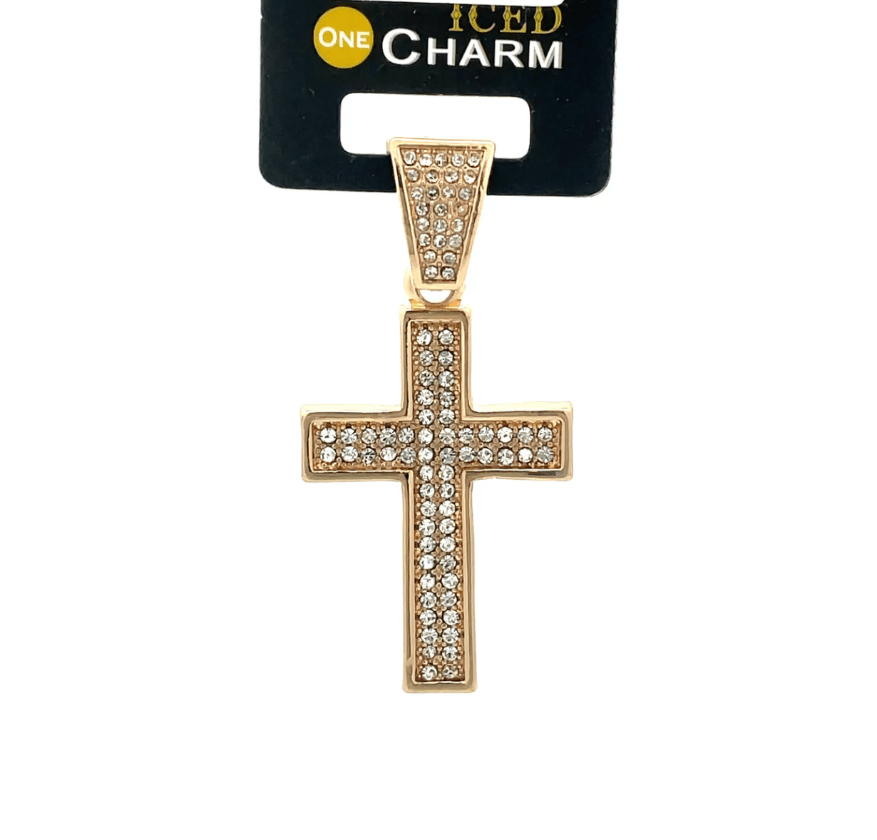 The One Jewelry Iced Charms - Gold Designs - Beauty Exchange Beauty Supply