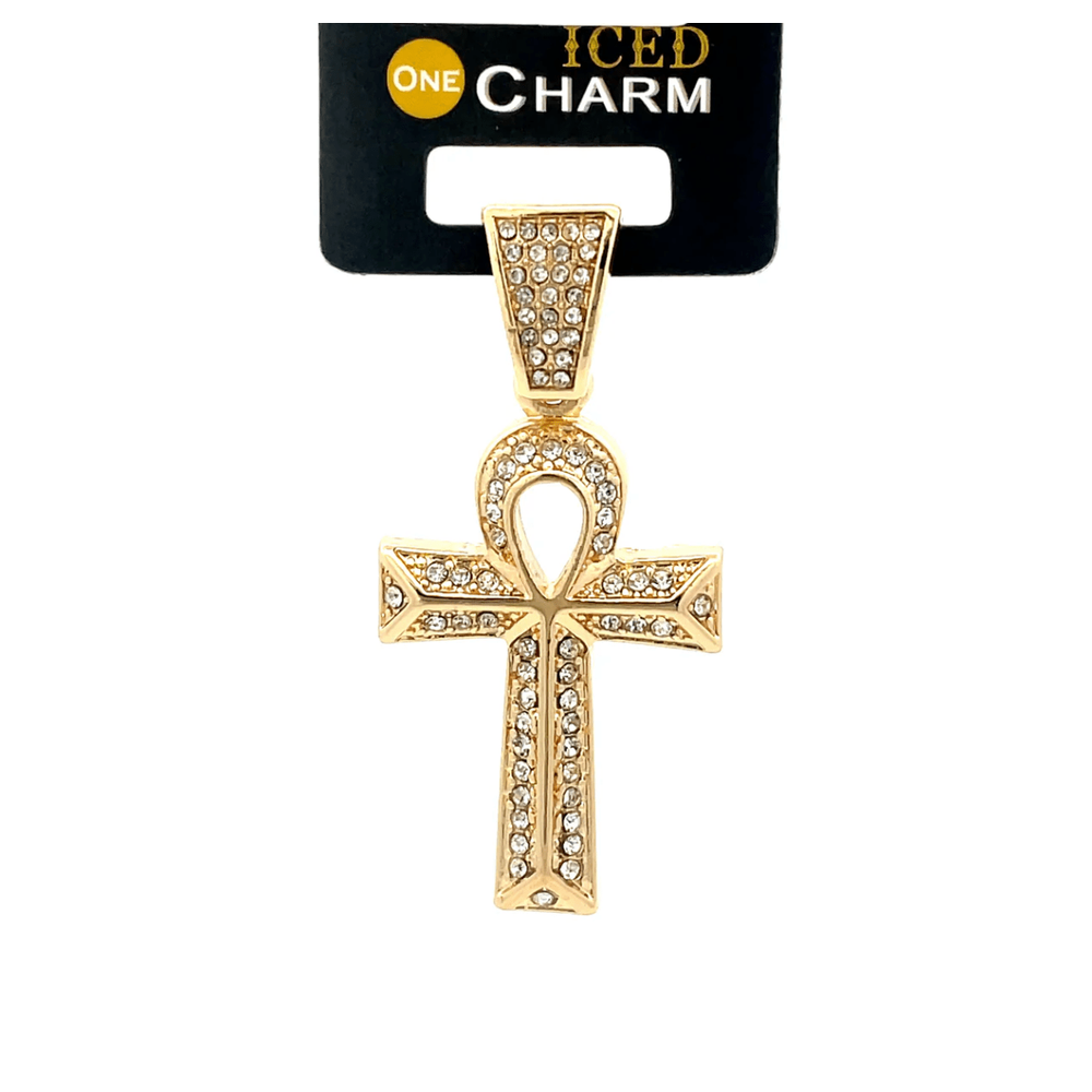The One Jewelry Iced Charms - Gold Designs - Beauty Exchange Beauty Supply