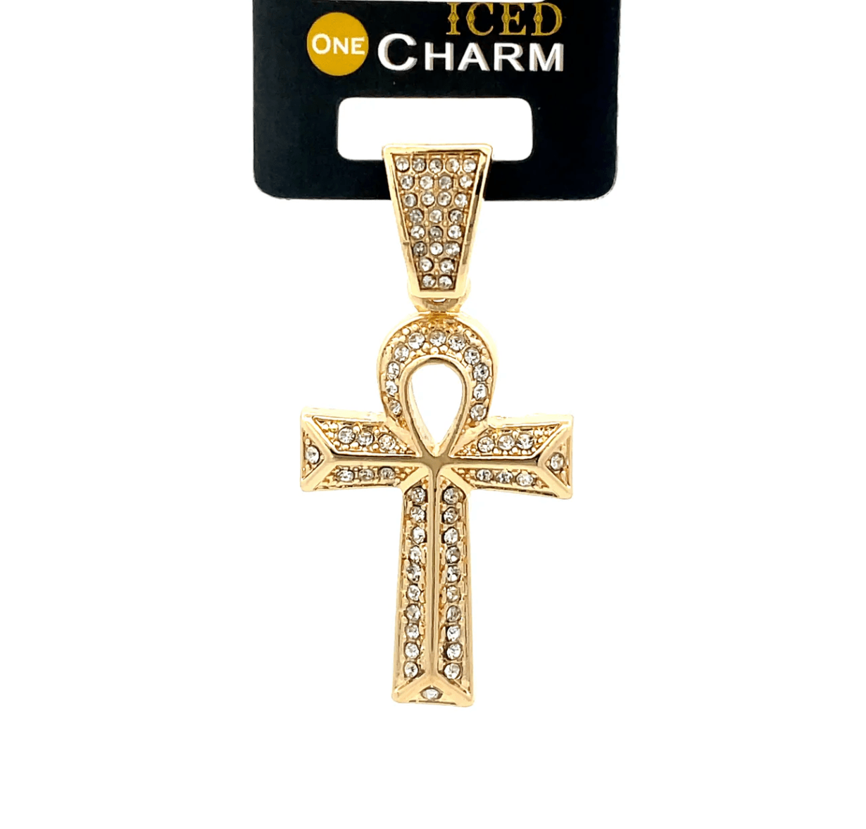 The One Jewelry Iced Charms - Gold Designs - Beauty Exchange Beauty Supply