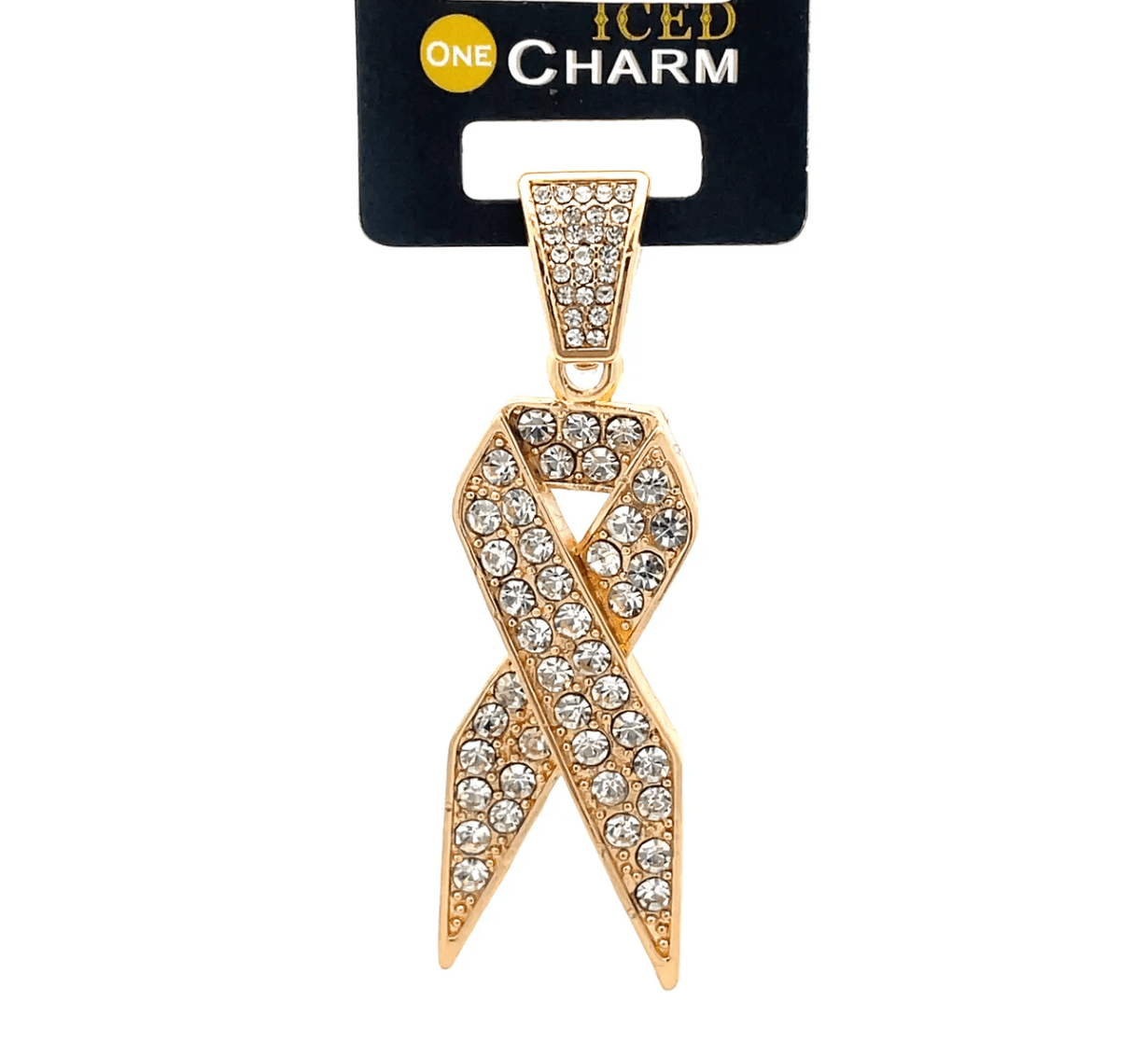 The One Jewelry Iced Charms - Gold Designs - Beauty Exchange Beauty Supply